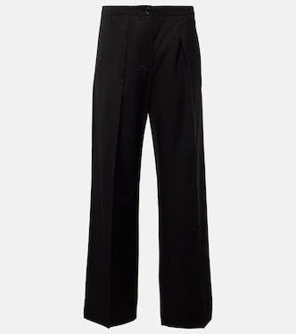 Pantalones anchos de tiro medio | Acne Studios