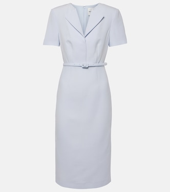 Wool and silk midi dress | Roland Mouret
