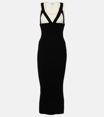 Madone ribbed-knit midi dress | Jean Paul Gaultier