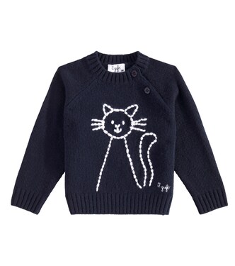 Baby virgin wool sweater | Il Gufo