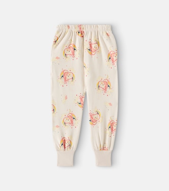 Pantalon de survêtement Loupy Lou en coton à imprimé | Konges Sløjd