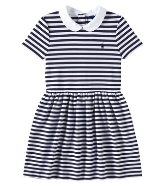 Logo striped dress | Polo Ralph Lauren Kids