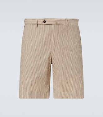 Shorts aus Baumwolle und Leinen | Slowear
