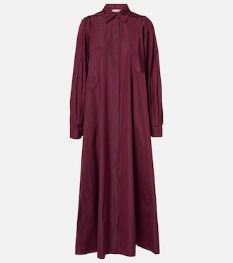 Pucci pleated taffetta maxi dress | Max Mara