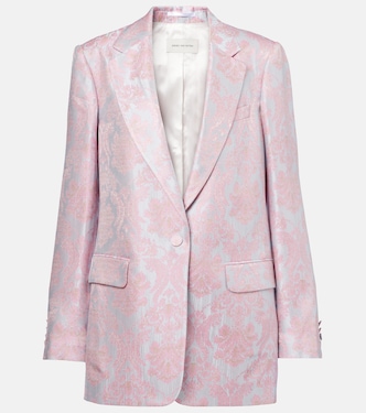 Floral jacquard blazer | Dries Van Noten