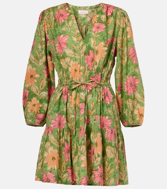 Robe en coton à fleurs | Velvet