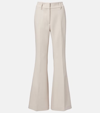 Weite High-Rise-Hose Rhein aus Wolle | Gabriela Hearst