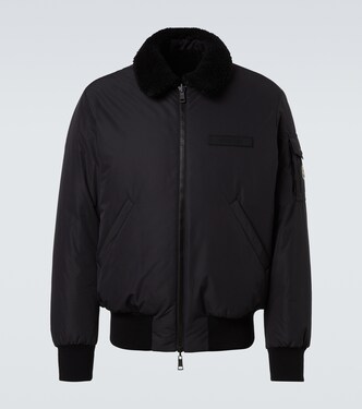 Maulevrier reversible down bomber jacket | Moncler