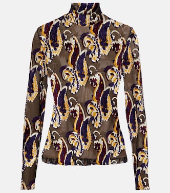 Top semitransparente con paisley | Etro