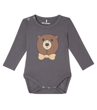 Baby printed cotton-blend bodysuit | Mini Rodini