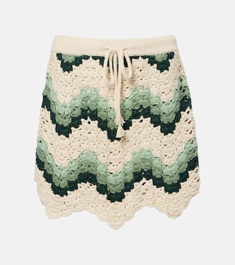 Tidal Hali cotton crochet miniskirt | The Upside