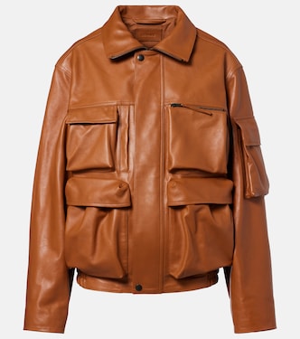 Leather blouson jacket | Lemaire