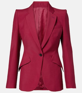 Wool and mohair blazer | McQueen