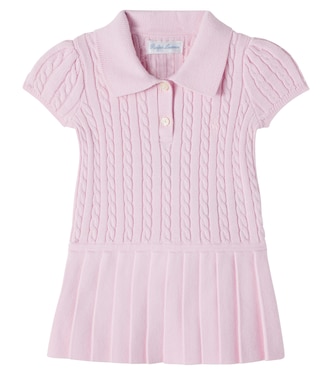 Baby cable-knit cotton dress | Polo Ralph Lauren Kids