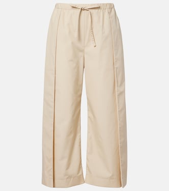 Paula's Ibiza cotton poplin cropped pants | Loewe