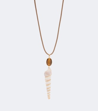 Finley pearl seashell necklace | Jennifer Behr