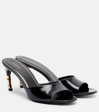 Castello leather mules | Gucci