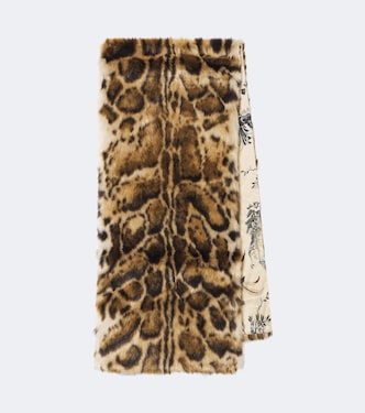 Sciarpa con stampa leopardata | Etro