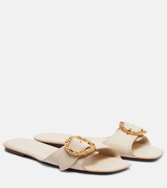 Solena leather slides | Zimmermann