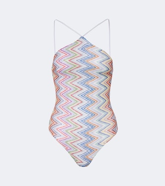 ZigZag halterneck swimsuit | Missoni