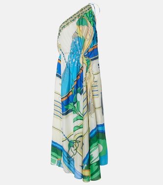 Midikleid aus Baumwolle und Seide | Tory Burch