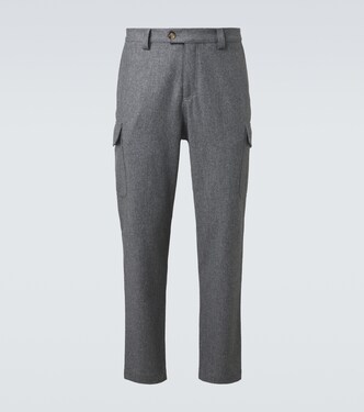 Wool tapered pants | Brunello Cucinelli