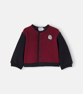 Baby x Maison Kitsuné cotton jersey cardigan | Bonpoint