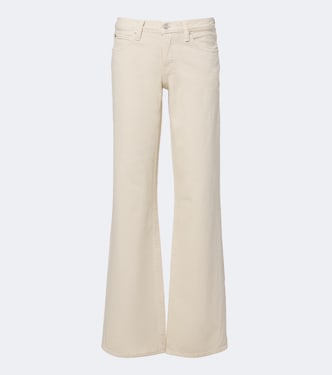 Gray wide-leg jeans | Frame
