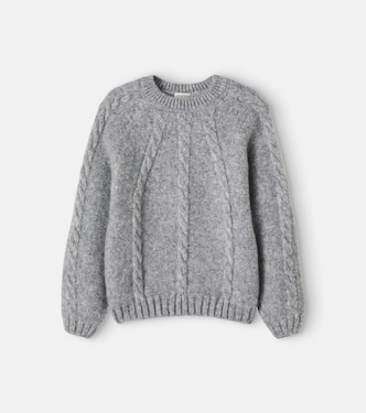 Alba cable-knit sweater | Cozmo