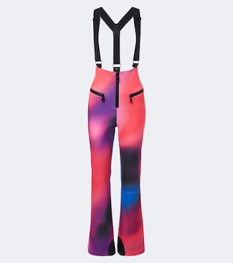 Manga printed technical ski salopettes | Goldbergh