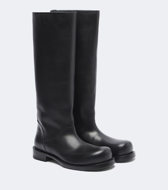 Stivali over-the-knee Defender in pelle | Christen