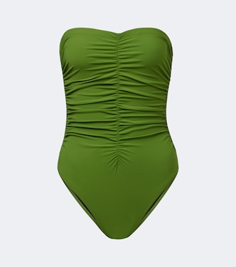 Bañador bandeau Basics fruncido | Karla Colletto