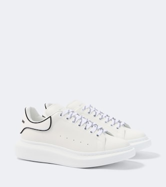 Oversized leather sneakers | McQueen