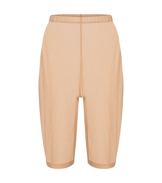 Mesh jersey shorts | David Koma