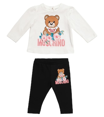 Baby Jogginganzug aus einem Baumwollgemisch | Moschino Kids