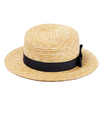 Raffia-effect hat | Il Gufo