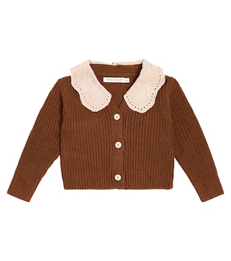 Baby Venera ribbed-knit cardigan | The New Society