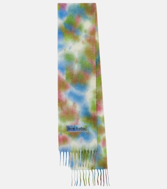 Alpaca, wool, and mohair-blend scarf | Acne Studios