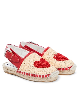 Espadrilles mit Lederimitat | Stella McCartney Kids