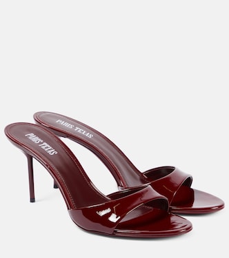 Lidia 70 patent leather mules | Paris Texas
