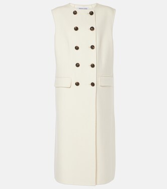 Hoxton wool-blend vest | Veronica Beard