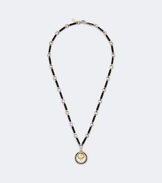 Halskette Ever Growing and Vivacity aus 18kt Gelbgold mit Onyx | FoundRae