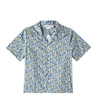 Steve printed cotton shirt | Bonpoint
