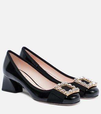 Très Vivier embellished patent leather pumps | Roger Vivier