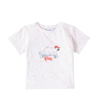 Baby Bedrucktes T-Shirt aus Baumwoll-Jersey | Tartine et Chocolat