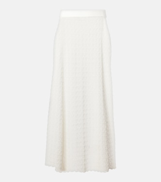 Crochet maxi skirt | Ganni