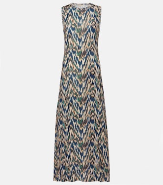 Bedrucktes Midikleid Orla aus Jersey | Ulla Johnson