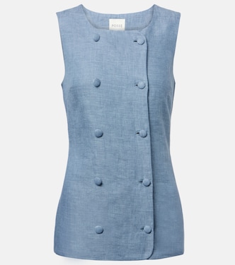 Thea linen vest | Posse