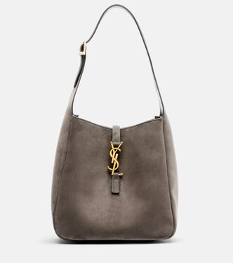 Le 5 à 7 Supple Small suede shoulder bag | Saint Laurent