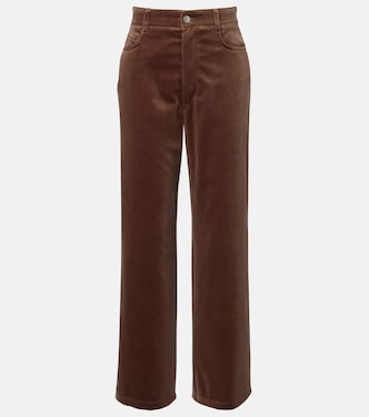 Pantalones anchos de terciopelo de algodón | 'S Max Mara
